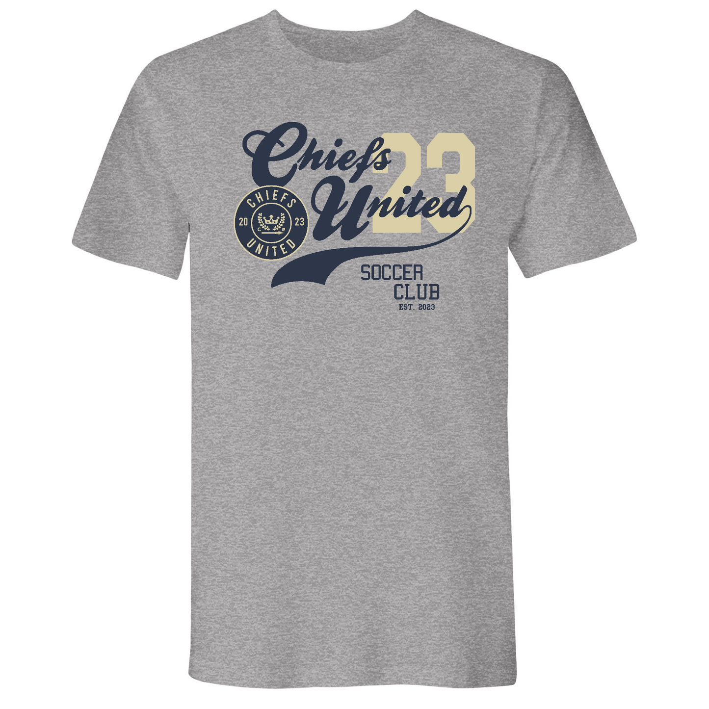 Mens Small Dark Heather Gray Style_T-Shirt