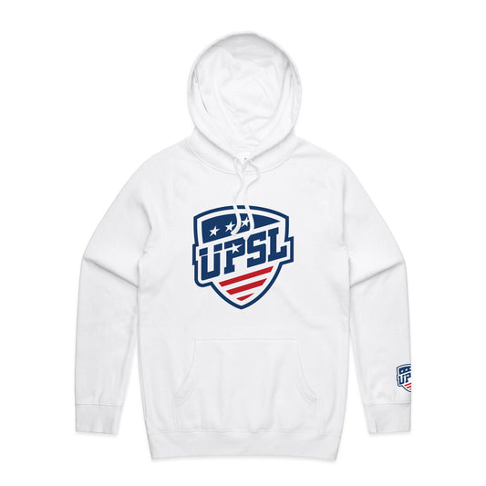 UPSL Big Logo Hoodie - White