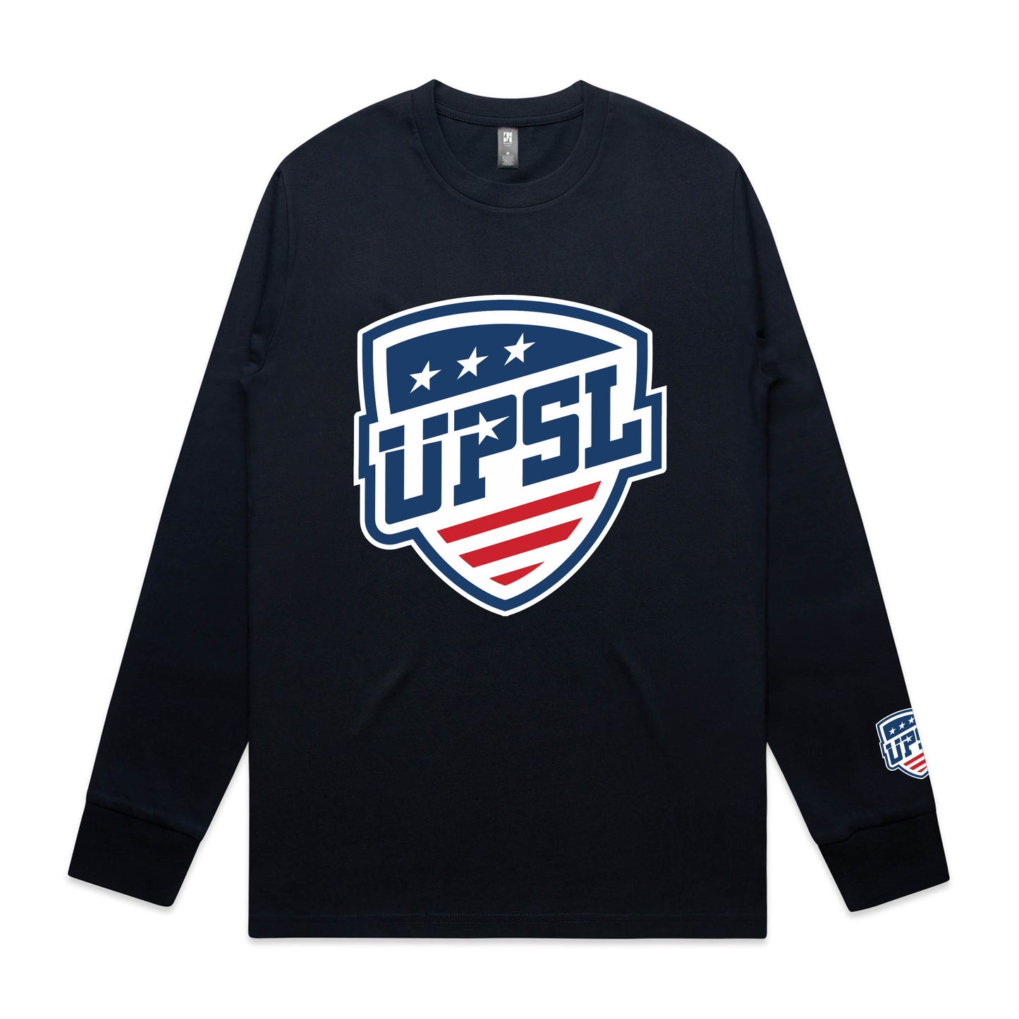 UPSL Big Logo L/S Tee - Navy Blue