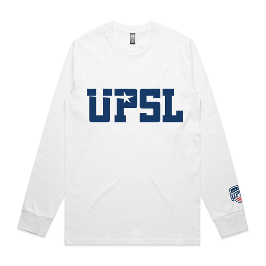 UPSL Starburst L/S Tee - White