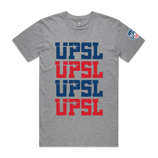 UPSL Stack Tee - Gray