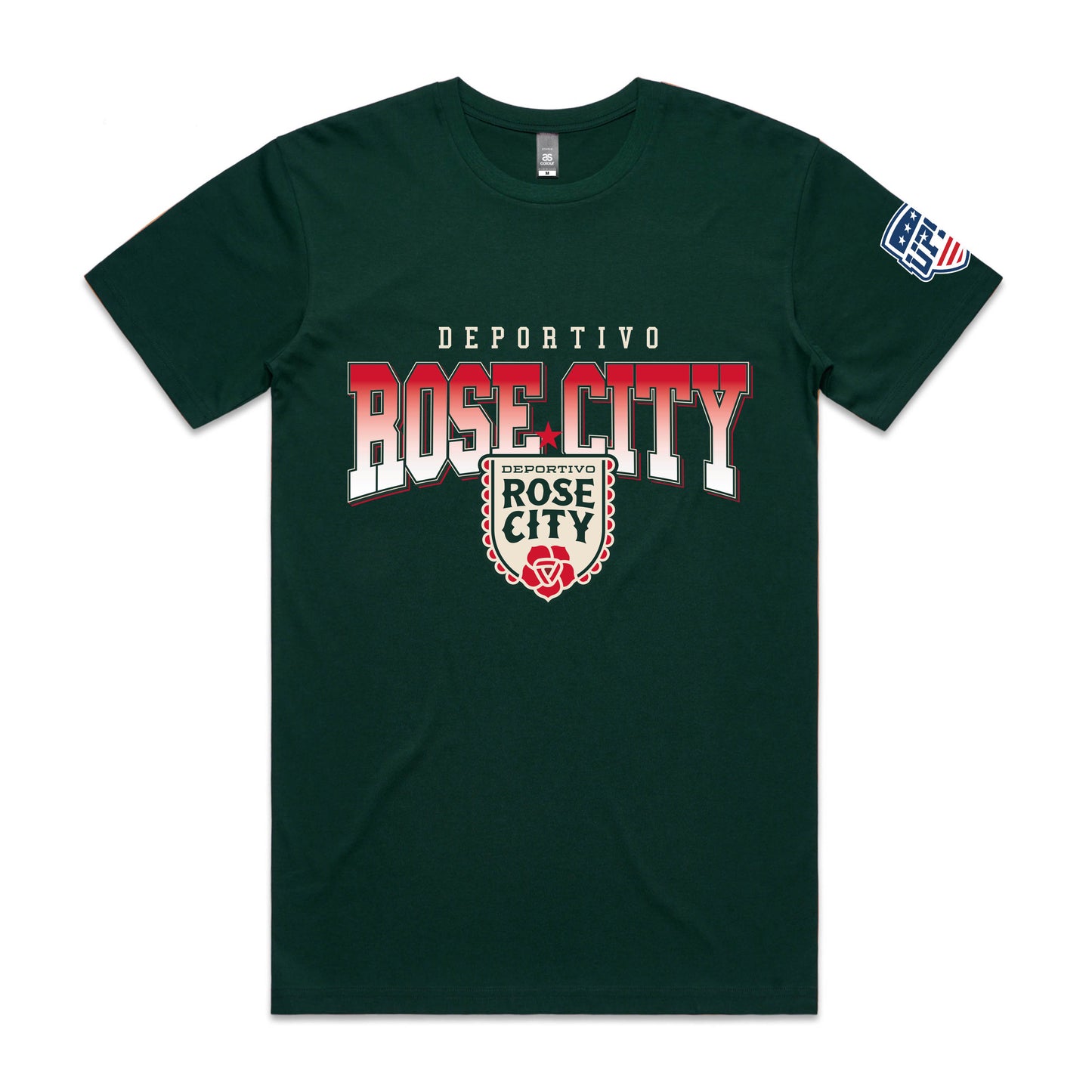 Deportivo Rose City LockUp Tee