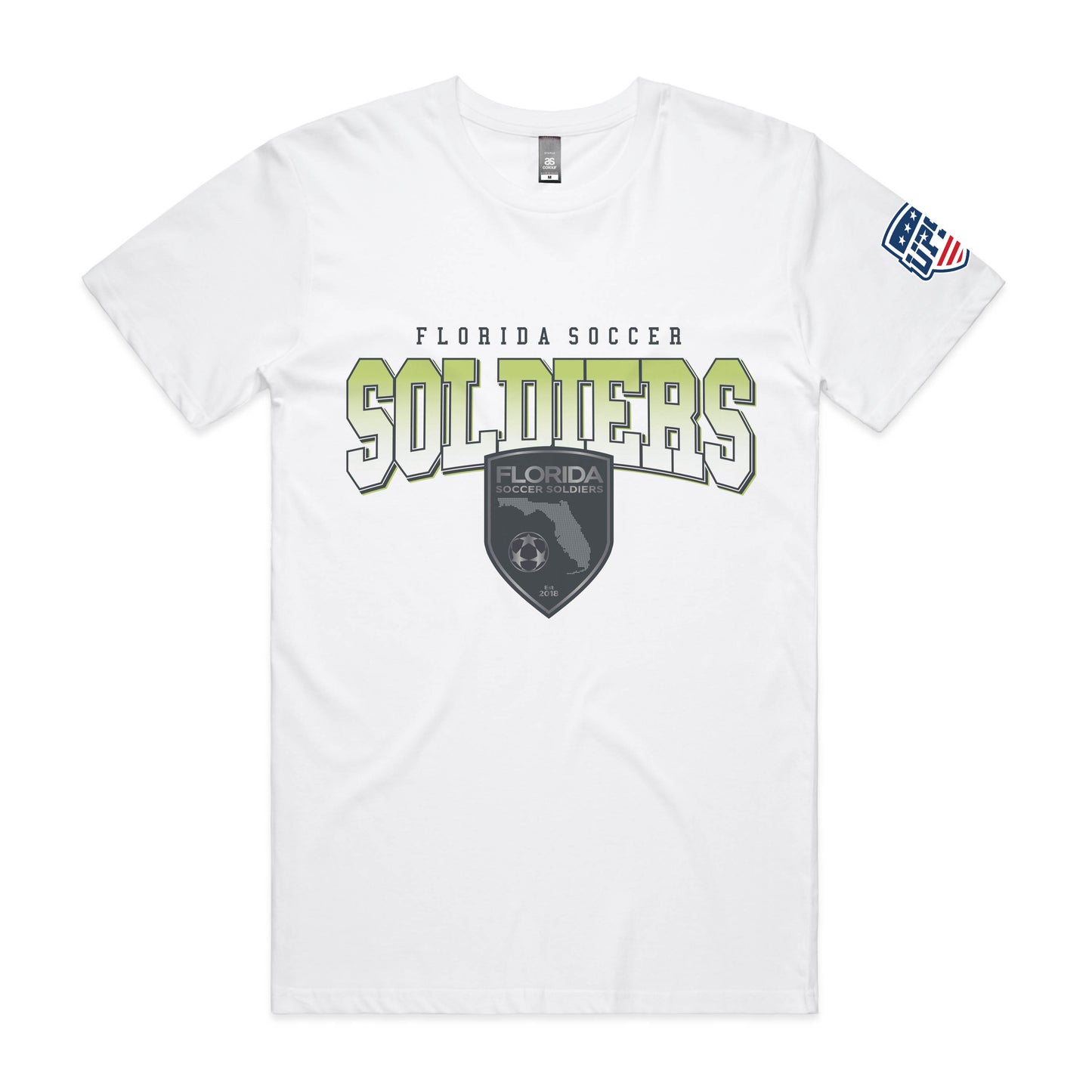 Florida Soccer Soldiers LockUp Tee