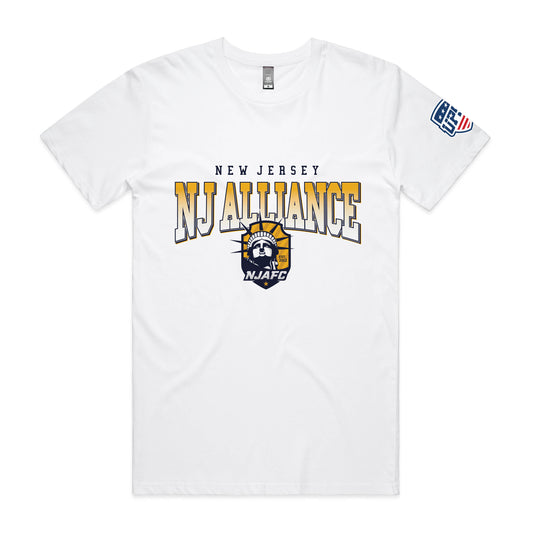 NJ Alliance FC LockUp Tee