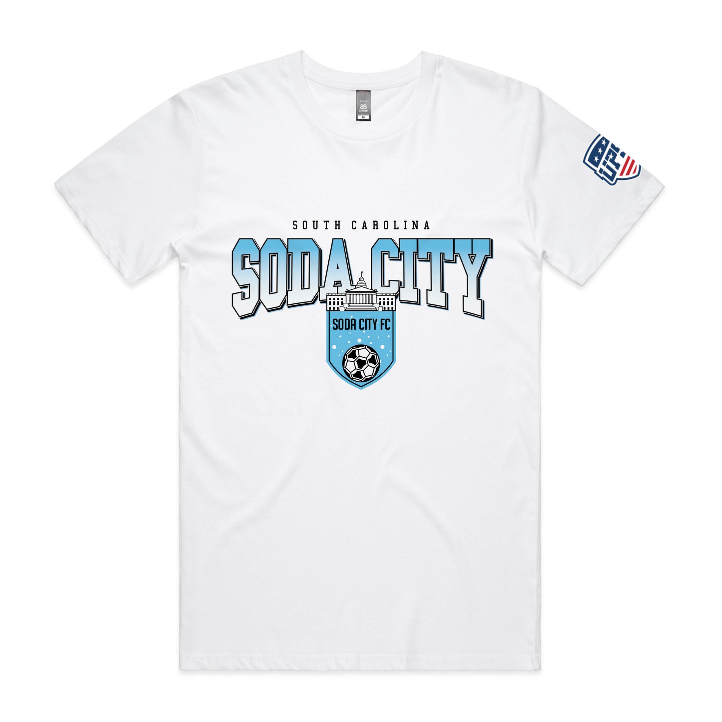 Soda City FC LockUp Tee