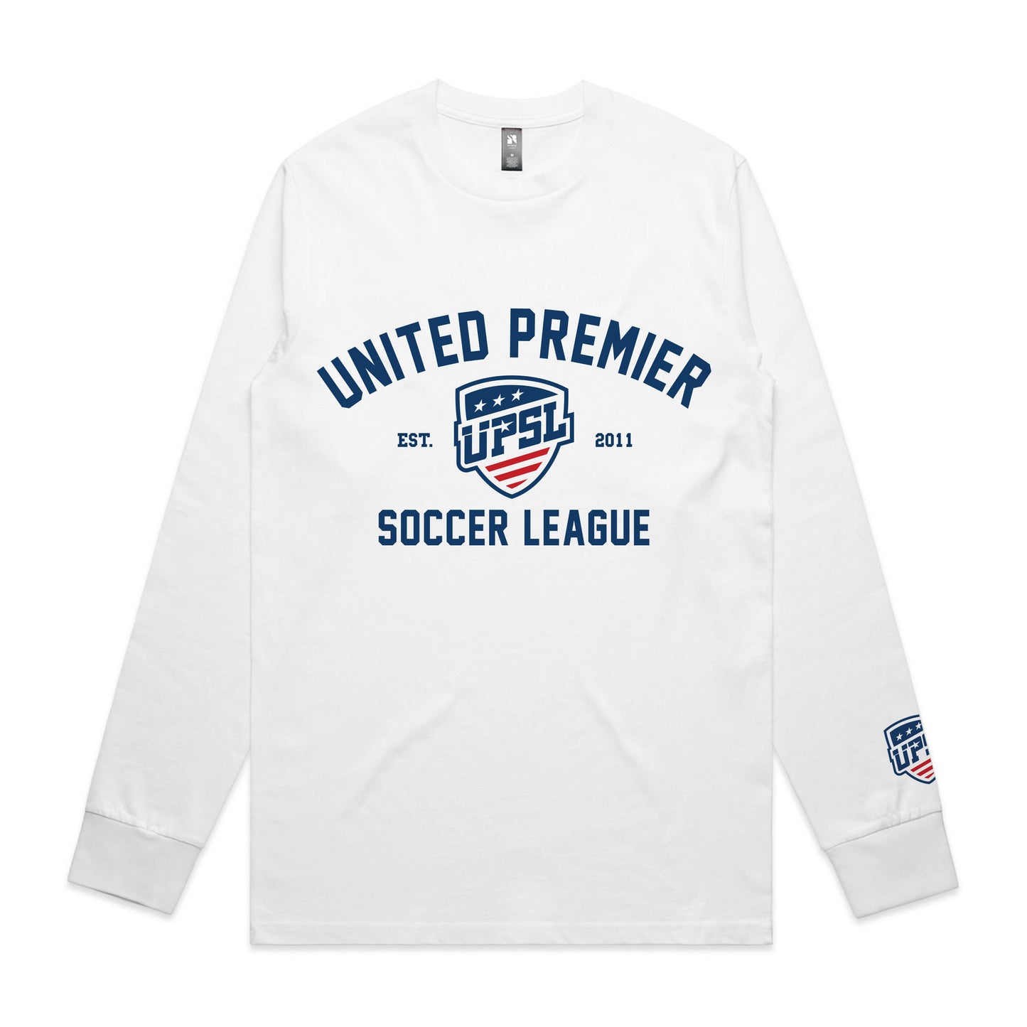 UPSL Locker Room L/S Tee - White