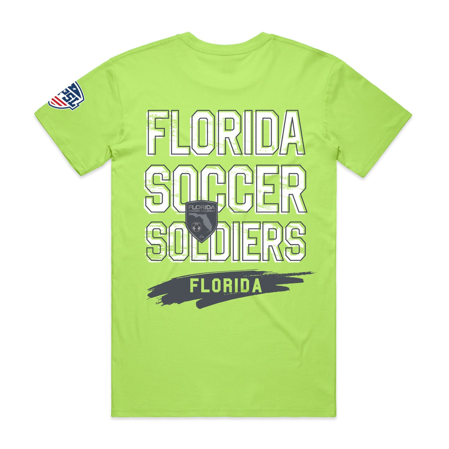 Florida Soccer Soldiers Big and Bold Tee