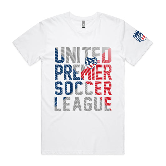 UPSL Matrix Tee - White